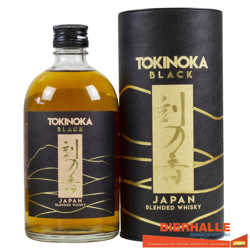 WHISKY TOKINOKA BLACK 50CL 50% PRODUCT OF JAPAN