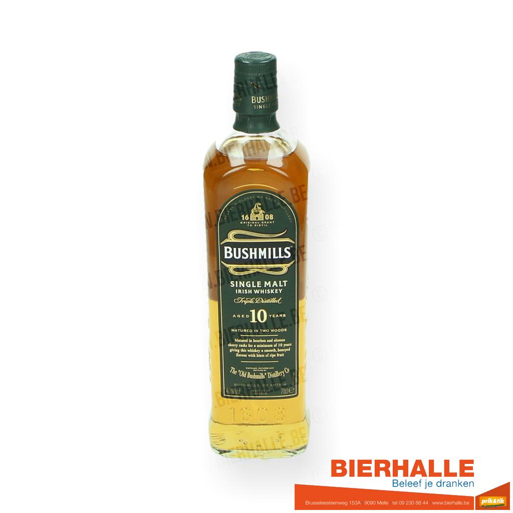 WHISKY BUSHMILLS 10J MALT 70CL 