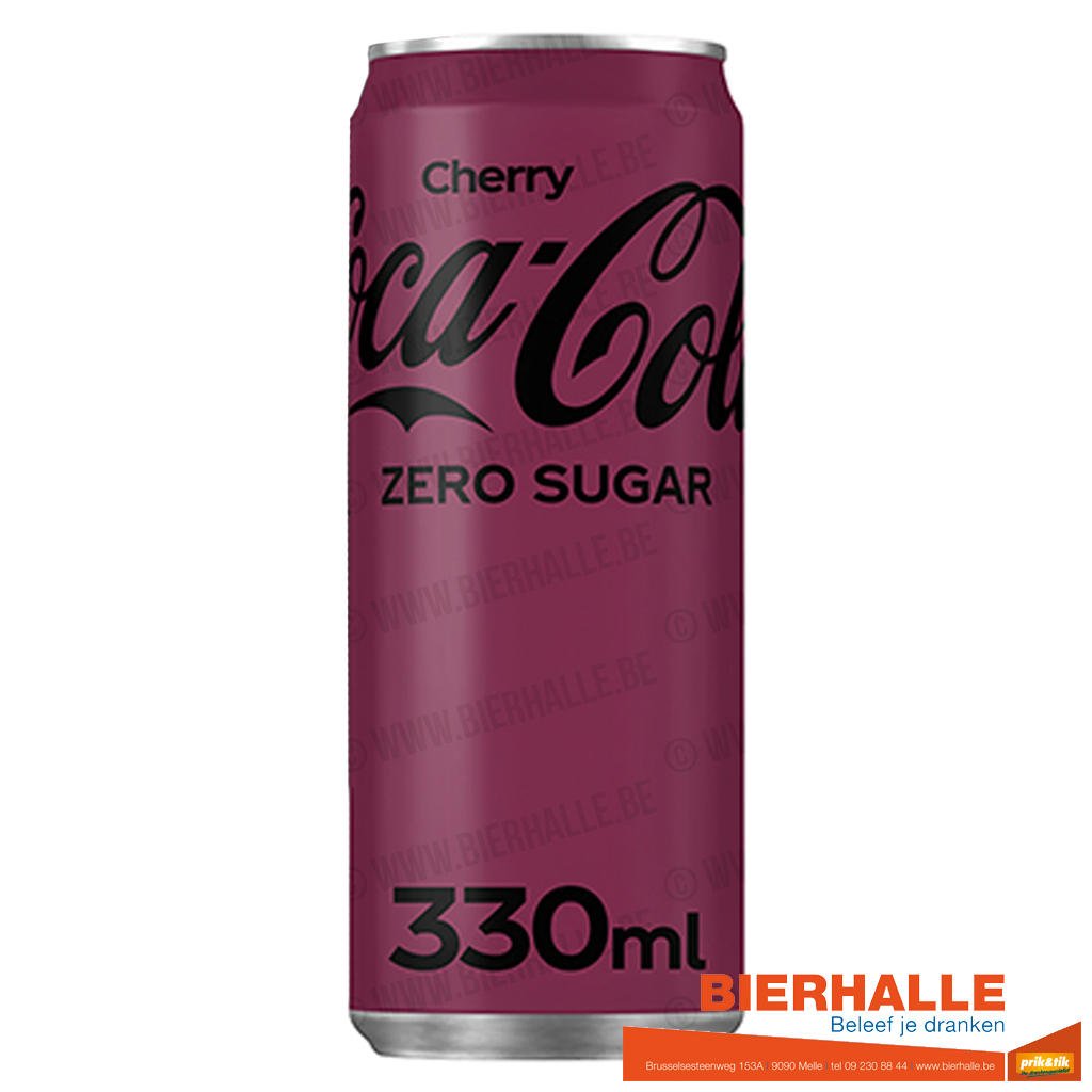 COKE ZERO CHERRY 33CL BLIK