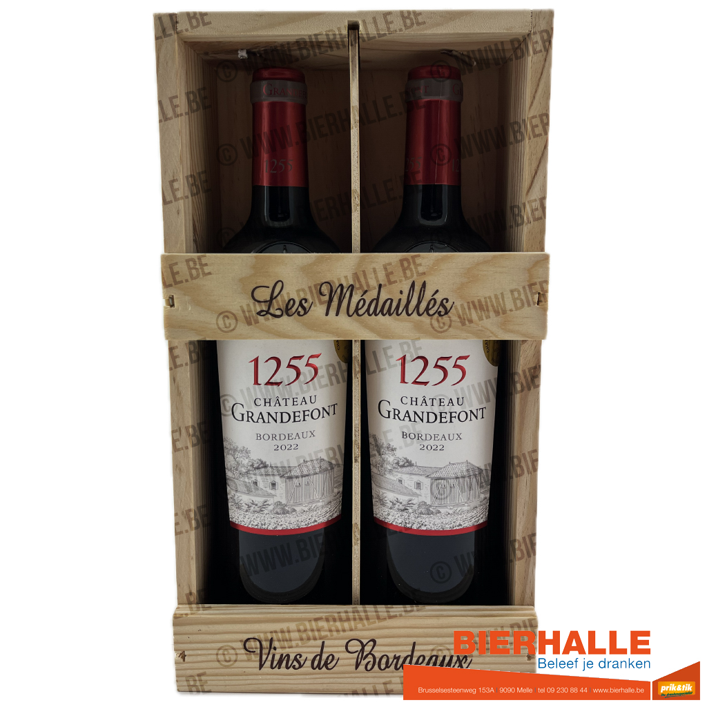 KIST CH GRANDEFONT 75X2 BORDEAUX *2022
