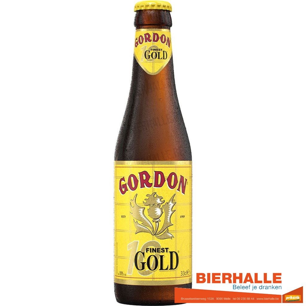 GORDON FINEST GOLD 10% 33CL