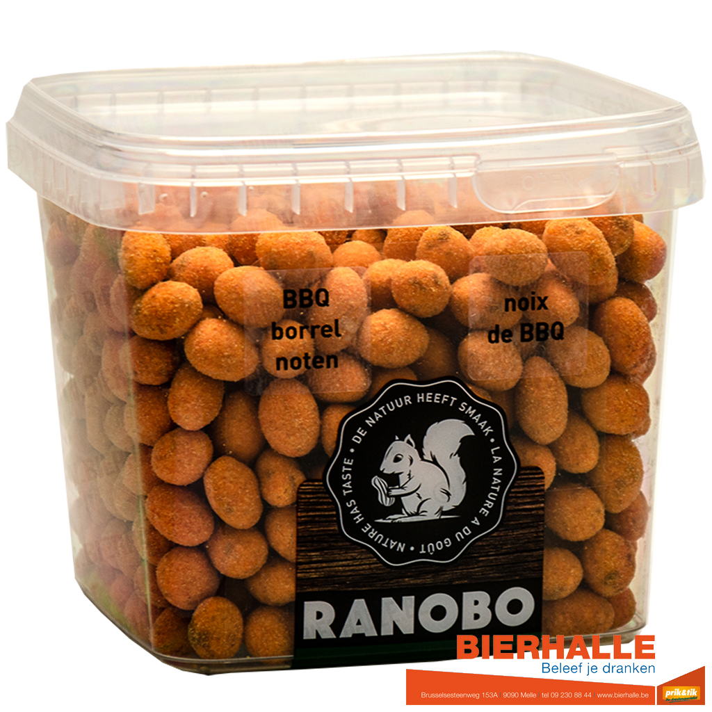 RANOBO BORRELNOTEN BBQ 450GR