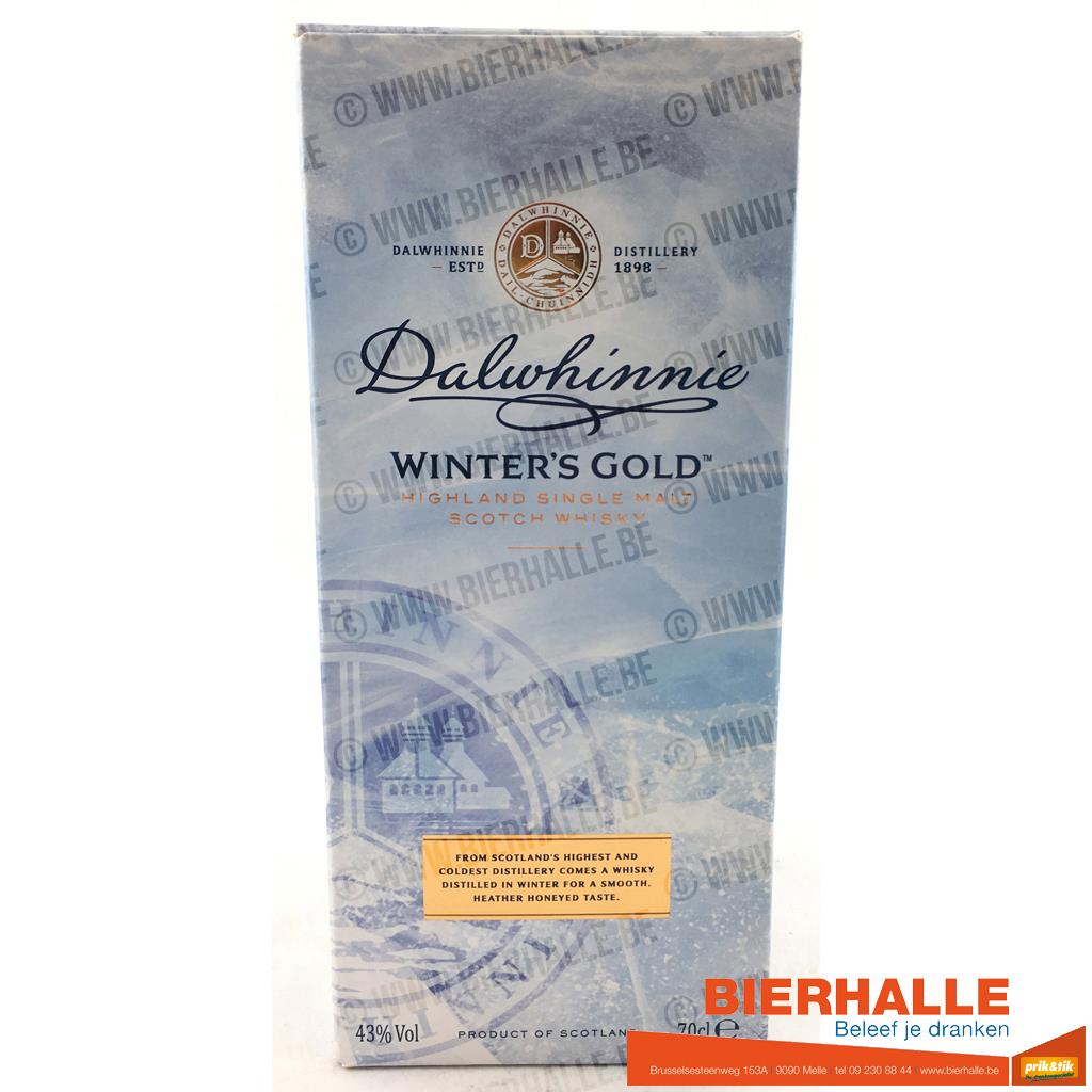 WHISKY DALWHINNIE WINTER'S GOLD 70CL  43%