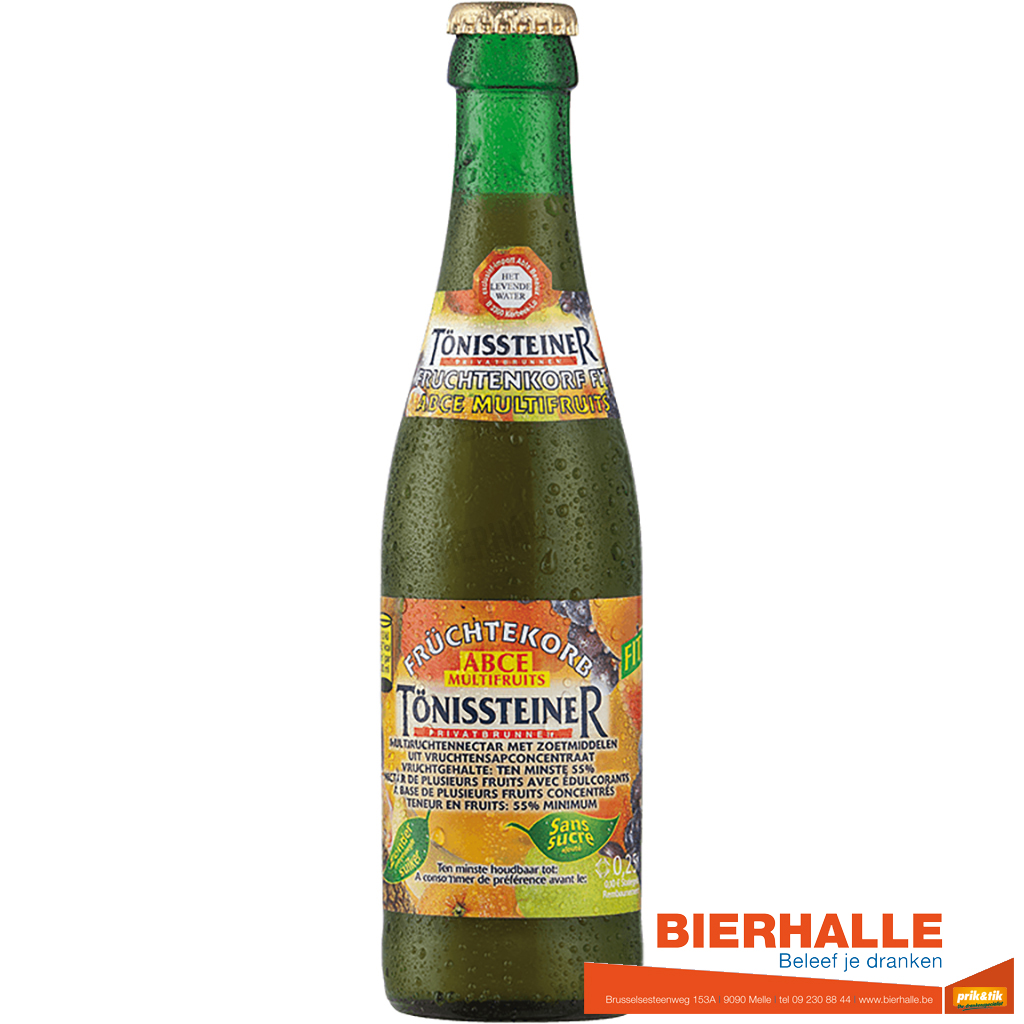 TONISSTEINER VRUCHTENKORF 25CL *FLES