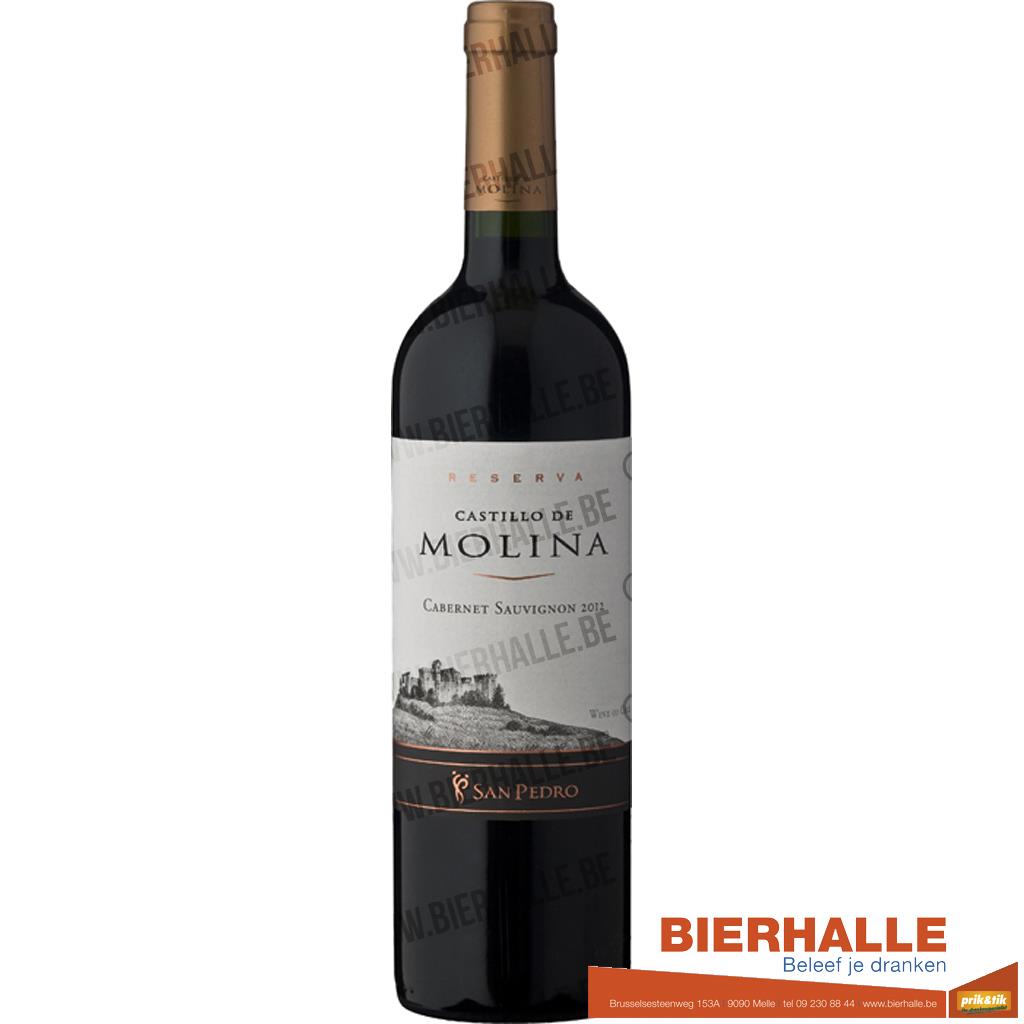 CASTILLO MOLINA CABERNET SAUVIGNON 75CL RESERVA*20