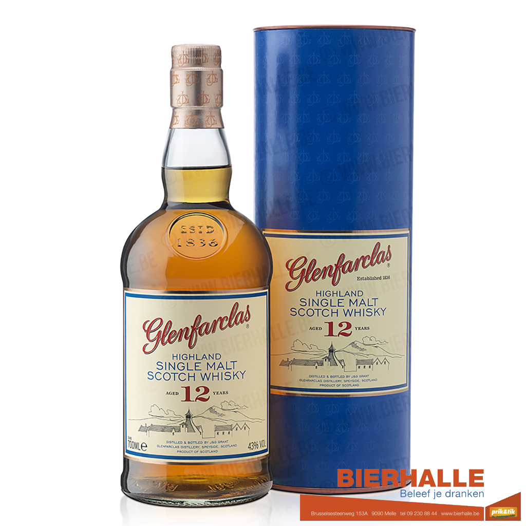 WHISKY GLENFARCLAS 12J 43% 70CL