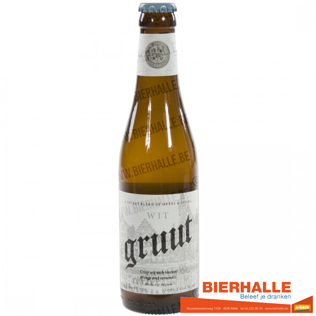 GRUUT WIT 33CL