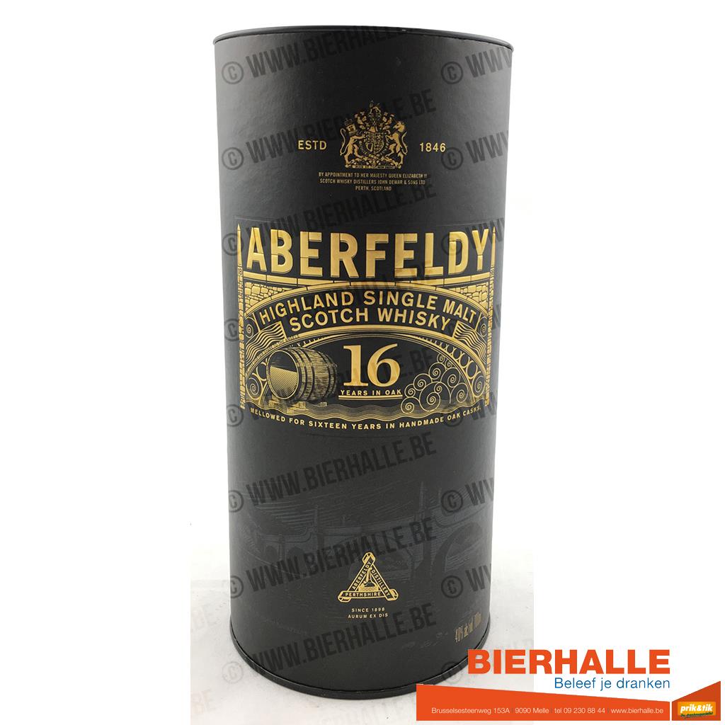 WHISKY ABERFELDY 16J 40% 70CL