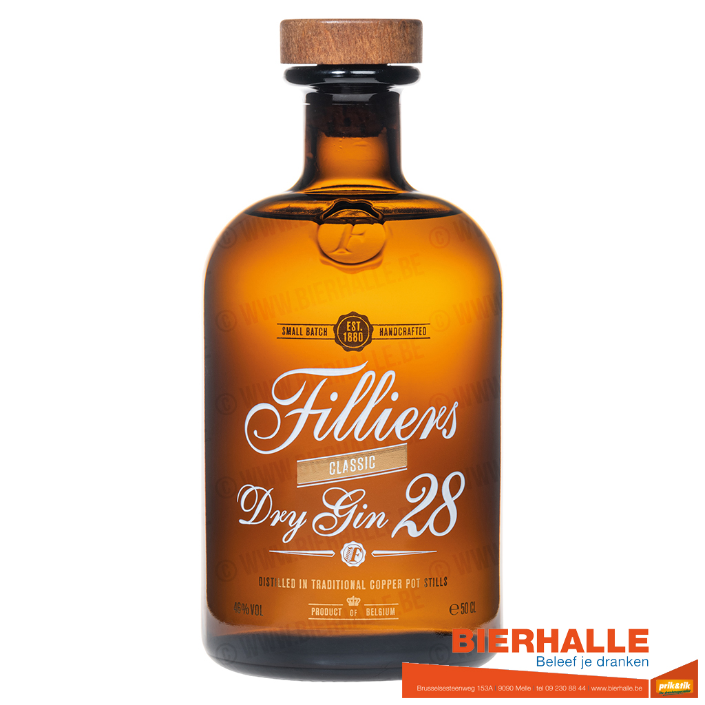 GIN FILLIERS 50CL 46% DRY 28