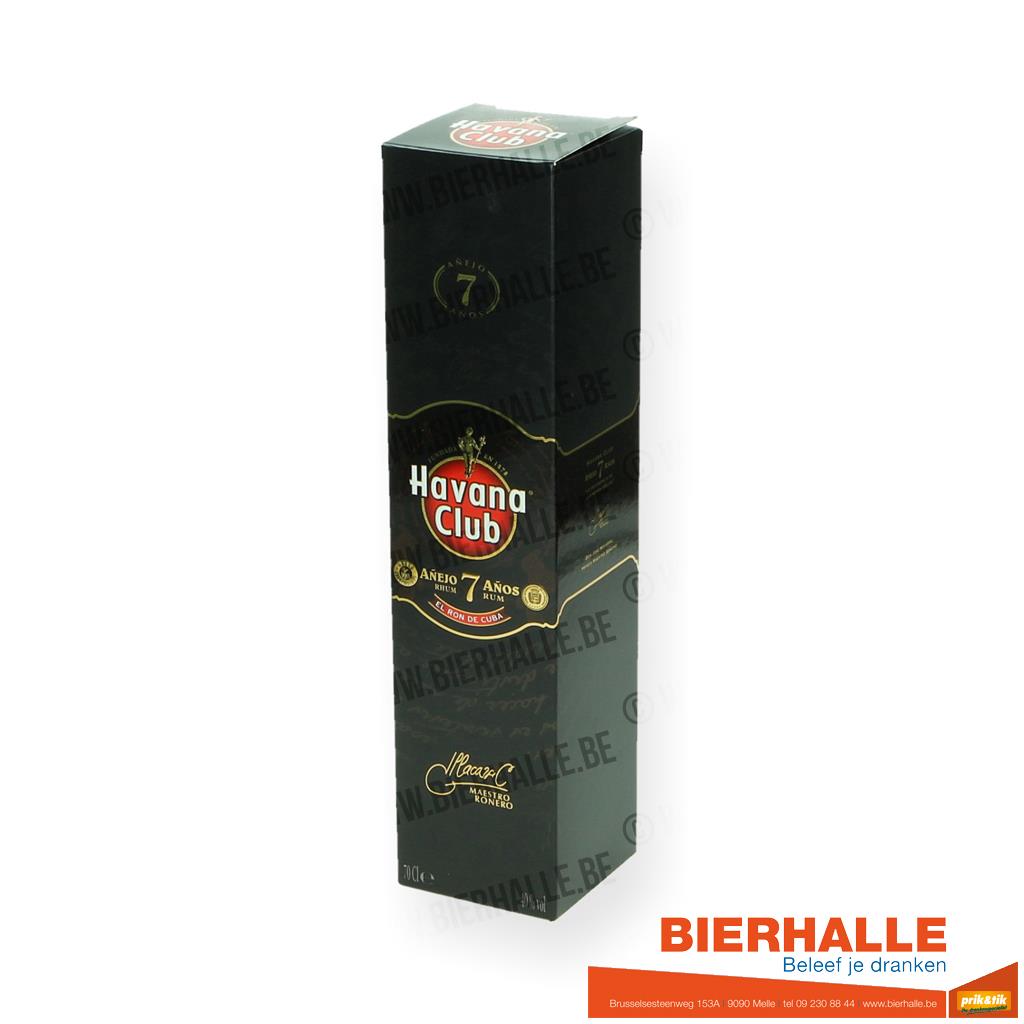 RUM HAVANA 7J 70CL 40% BRUIN