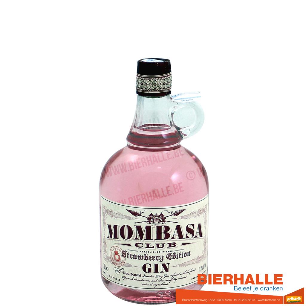 GIN MOMBASA CLUB STRAWBERRY 70CL - 37,5%