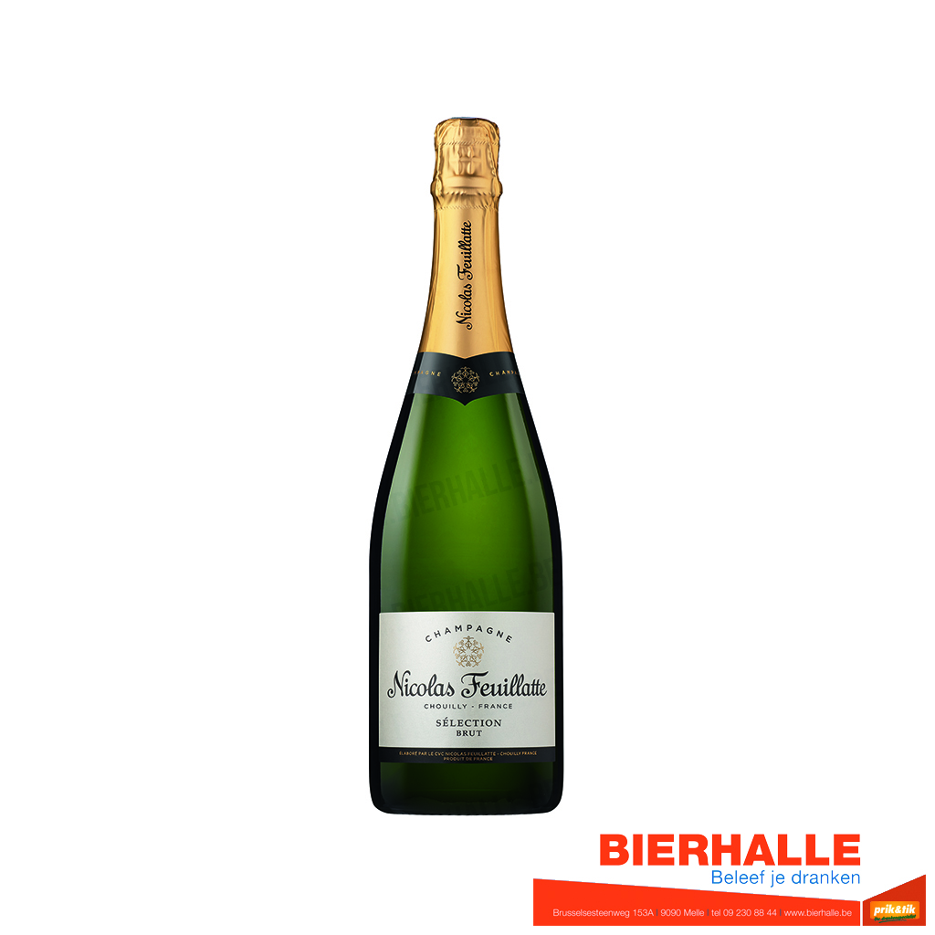 CHAMPAGNE NICOLAS FEUILLATTE BRUT 75CL