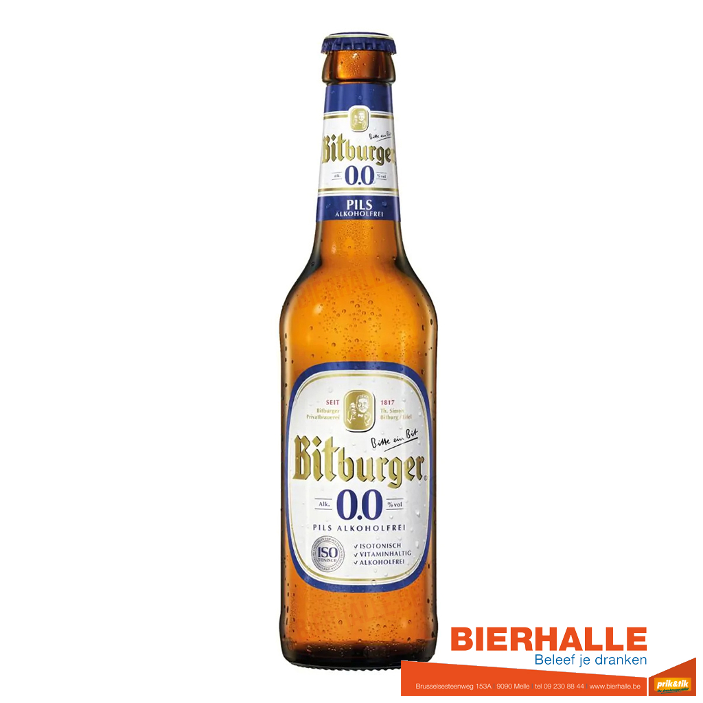 BITBURGER ALKOHOLFREI 0,0° 33CL