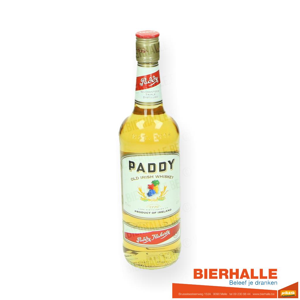 WHISKY PADDY IRISH 70 CL