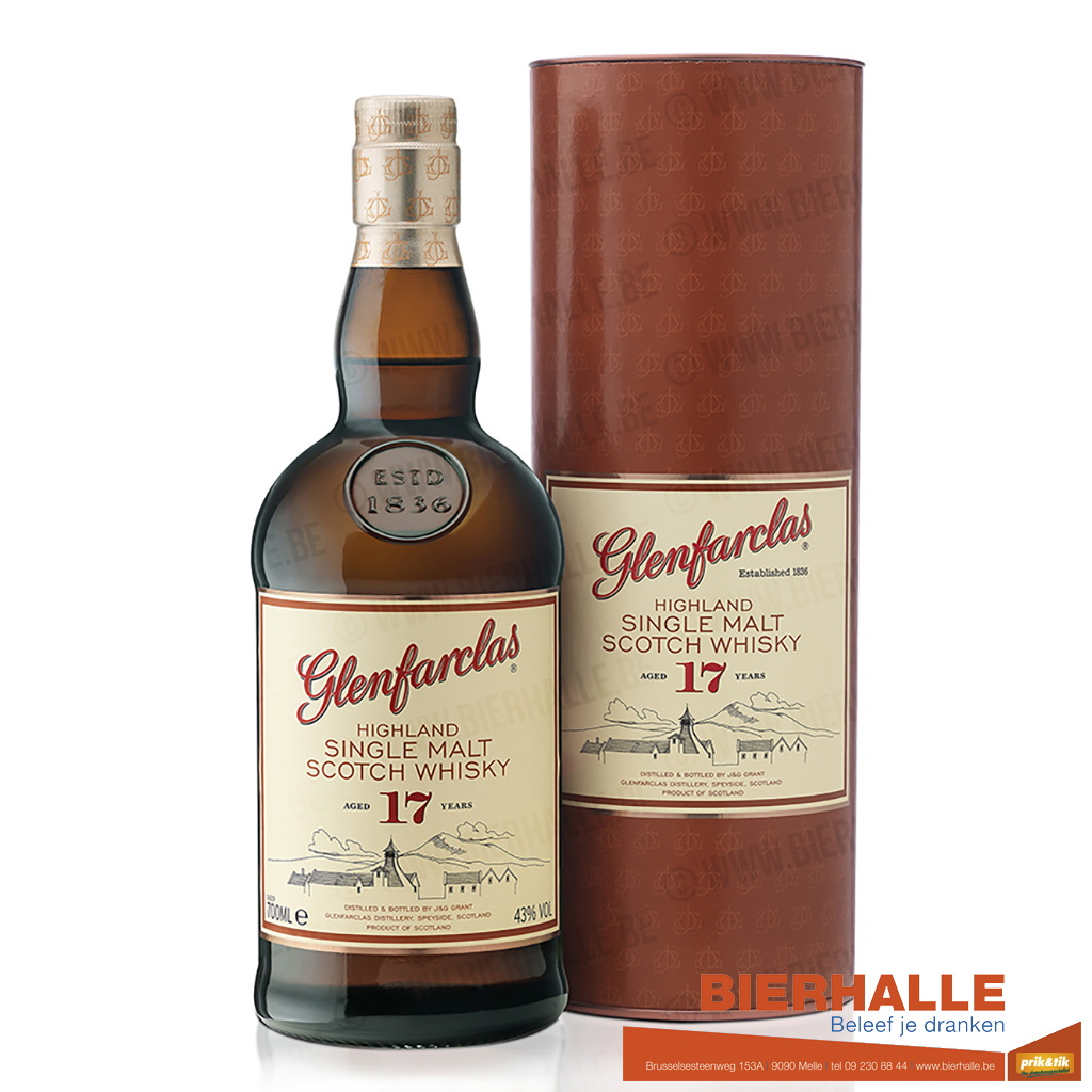 WHISKY GLENFARCLAS 17J 43% 70CL