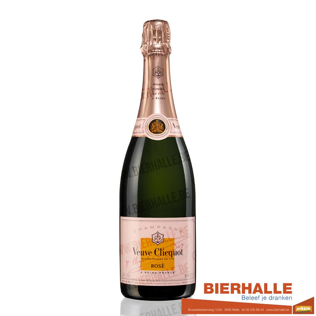 CHAMPAGNE VEUVE CLICQUOT ROSE 75CL