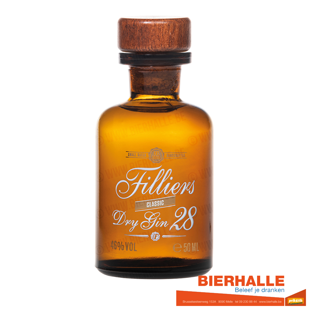 GIN FILLIERS DRY 28 MINI 5CL 46%