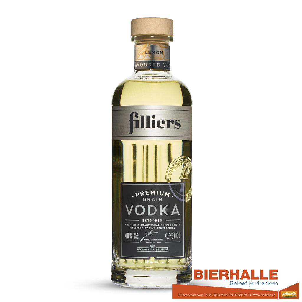 VODKA FILLIERS LEMON 50CL 40%