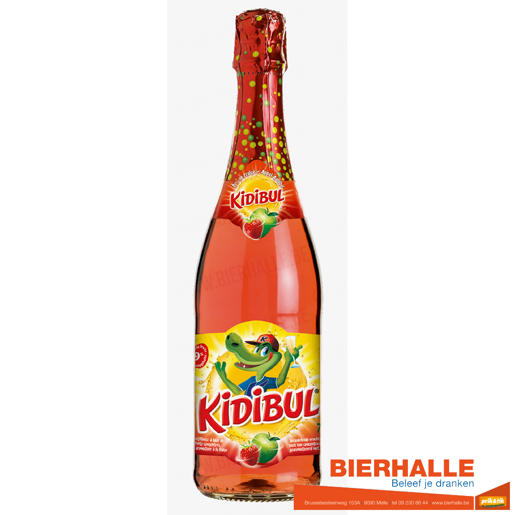 KIDIBUL APPEL-AARDBEI 75CL