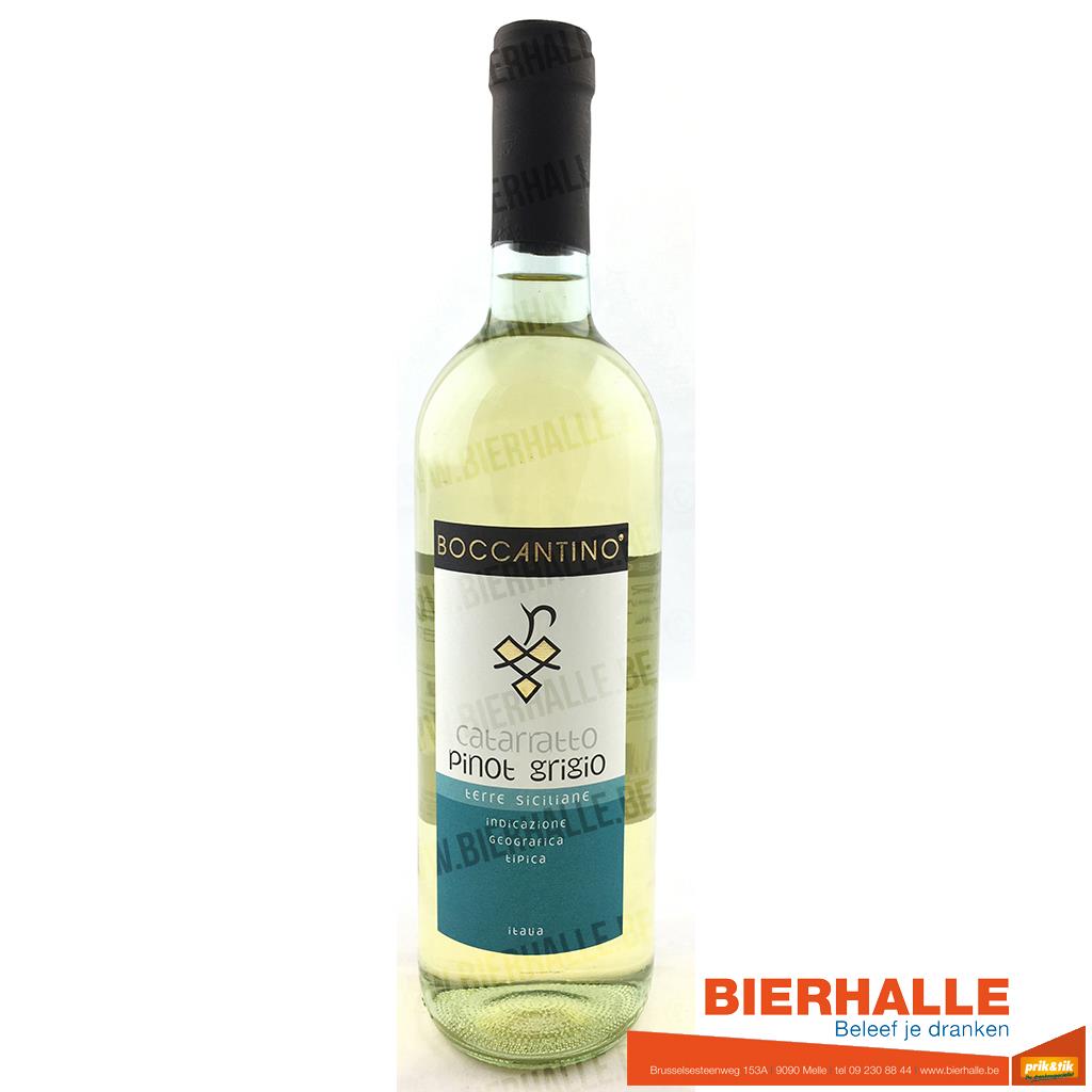 BOCCANTINO CATARRATTO PINOT GRIS 75CL SICILIA*20