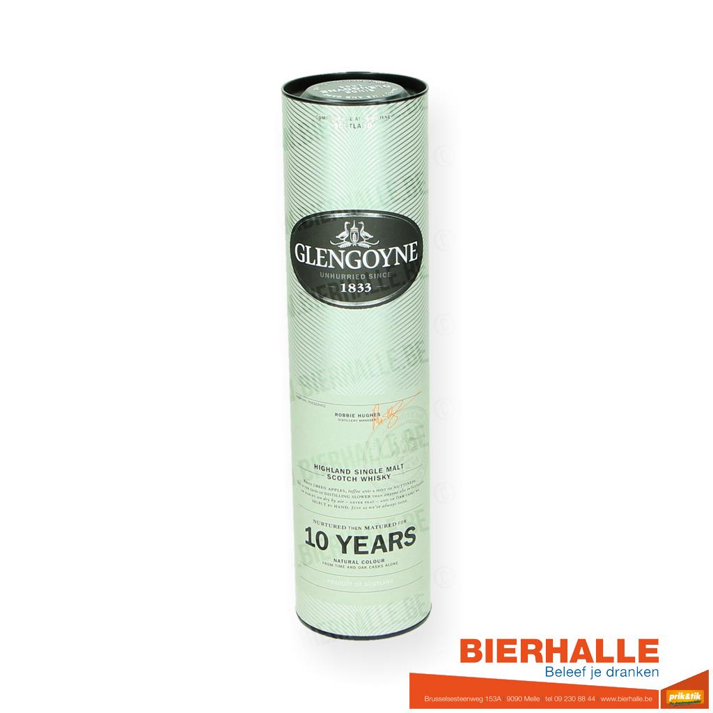 WHISKY GLENGOYNE 70CL 40% 10J PACK