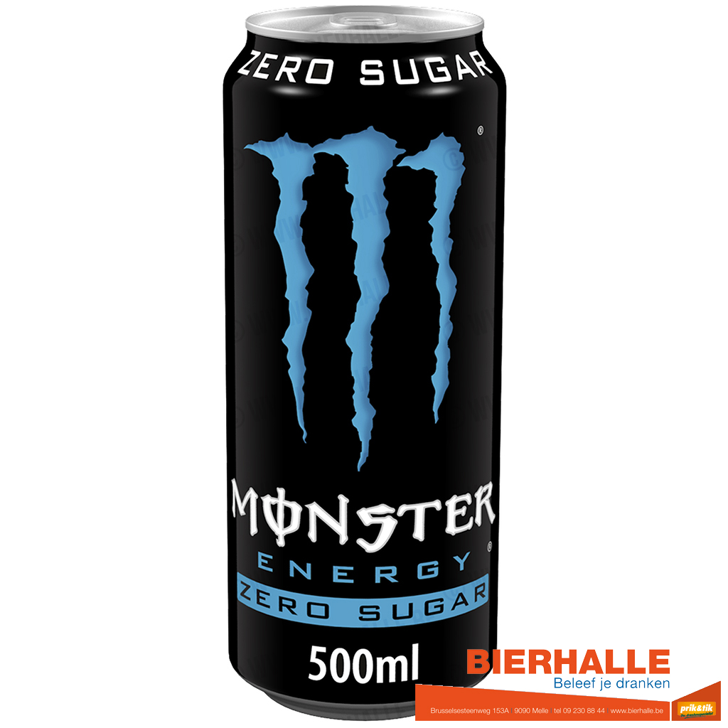 MONSTER ENERGY ZERO SUGAR 50CL *BLIK