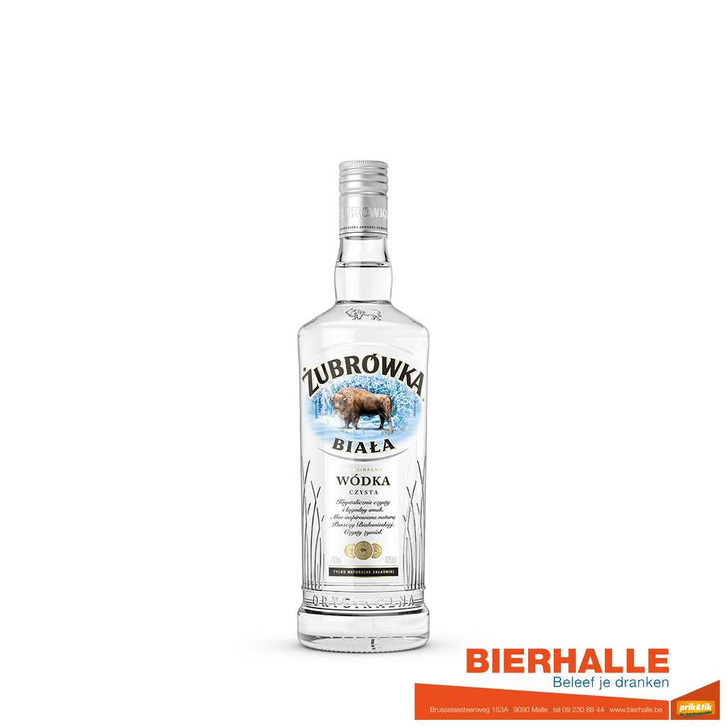 VODKA ZUBROWKA BIALA 70CL