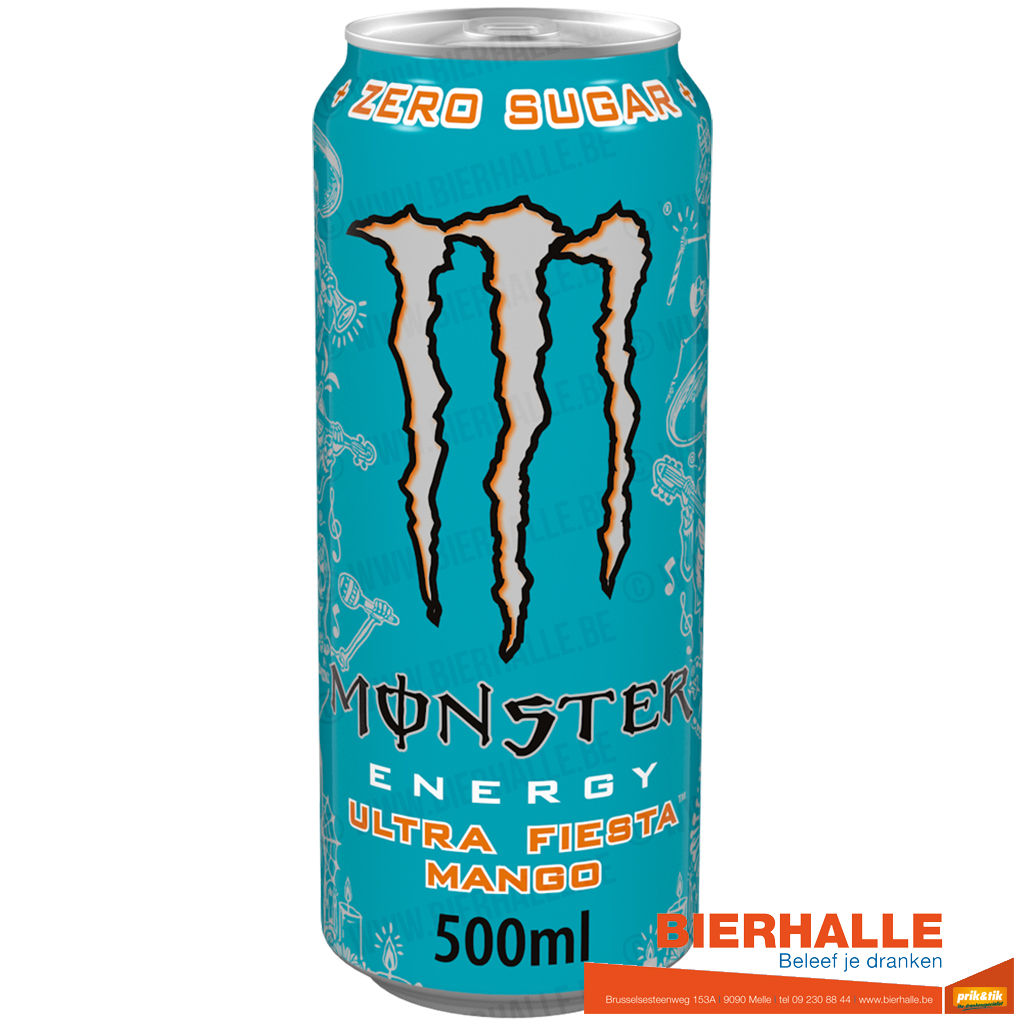 MONSTER ULTRA FIESTA MANGO ZERO 50CL BLIK