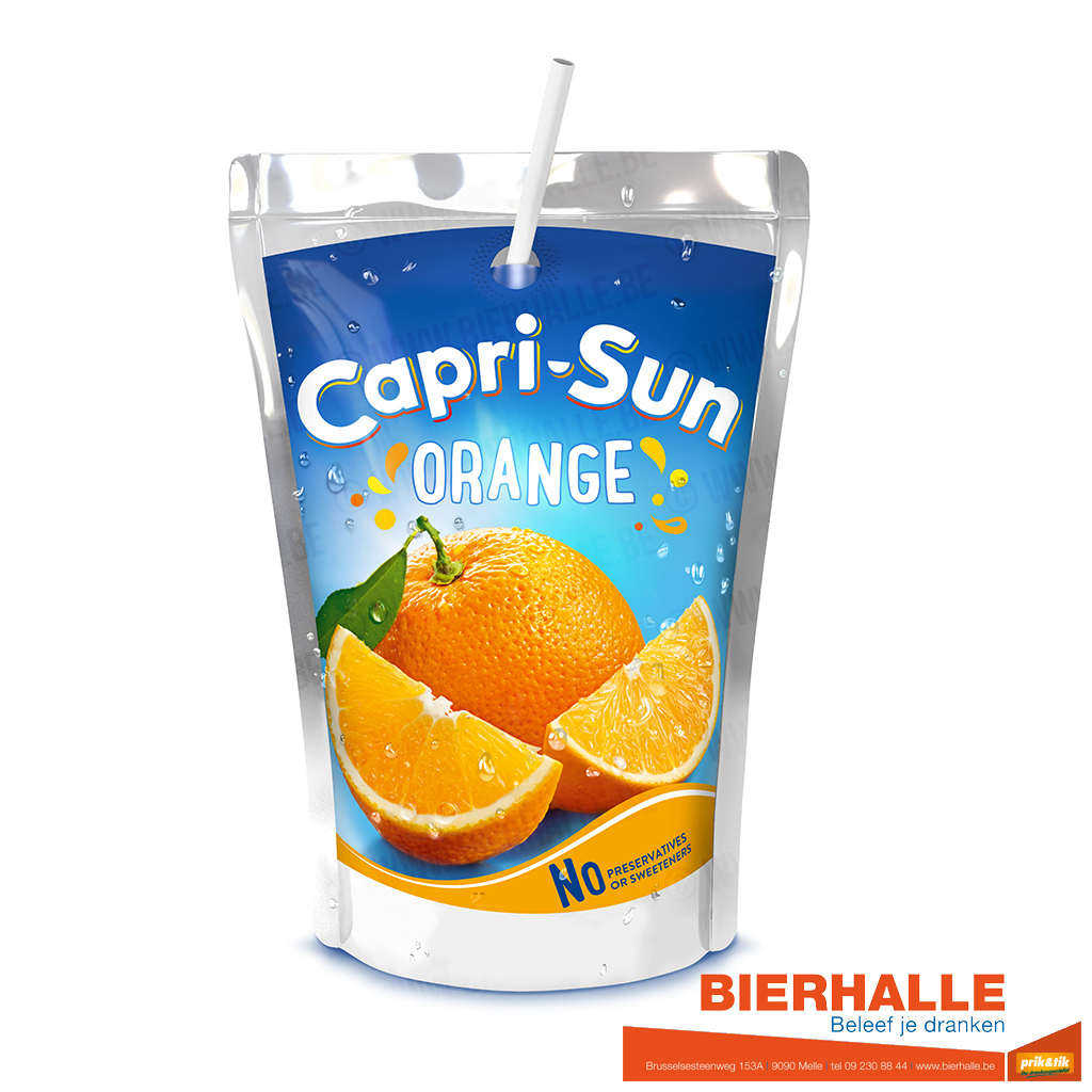 CAPRI-SUN ORANGE 20CL POCHE