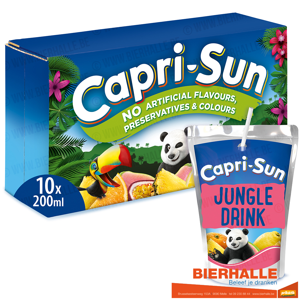 CAPRI-SUN JUNGLE DRINK 20CL POCHE