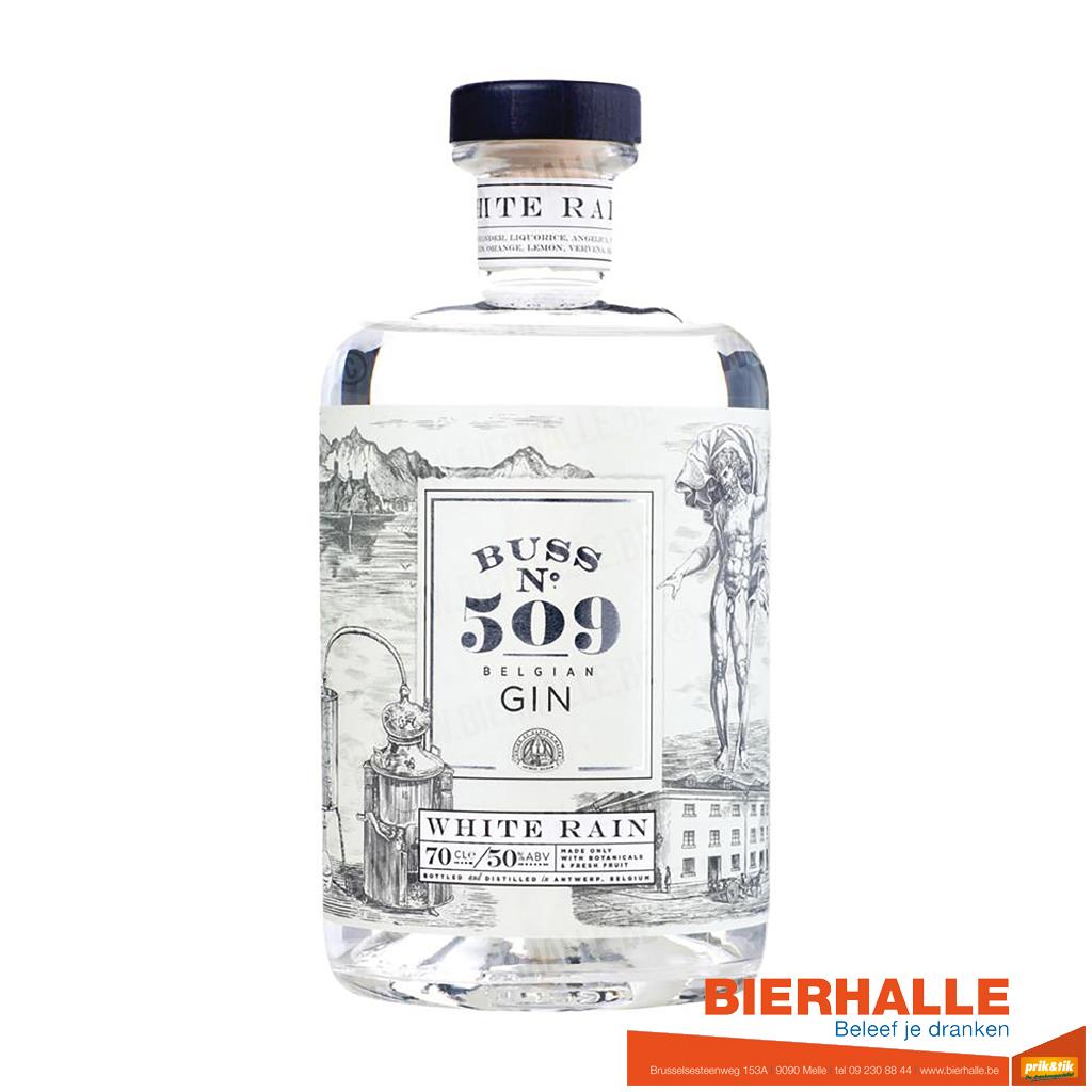 GIN BUSS 509 WHITE RAIN 70CL 50%