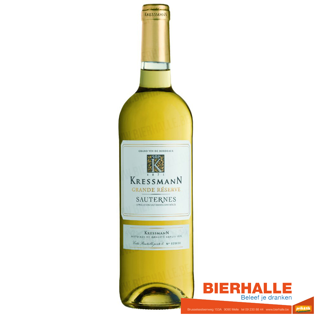 KRESSMANN SAUTERN 75CL *GR.RESERVE *2022
