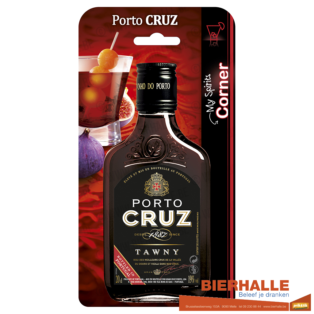 FLASK PORTO CRUZ TAWNY 20CL 19% | Bierhalle