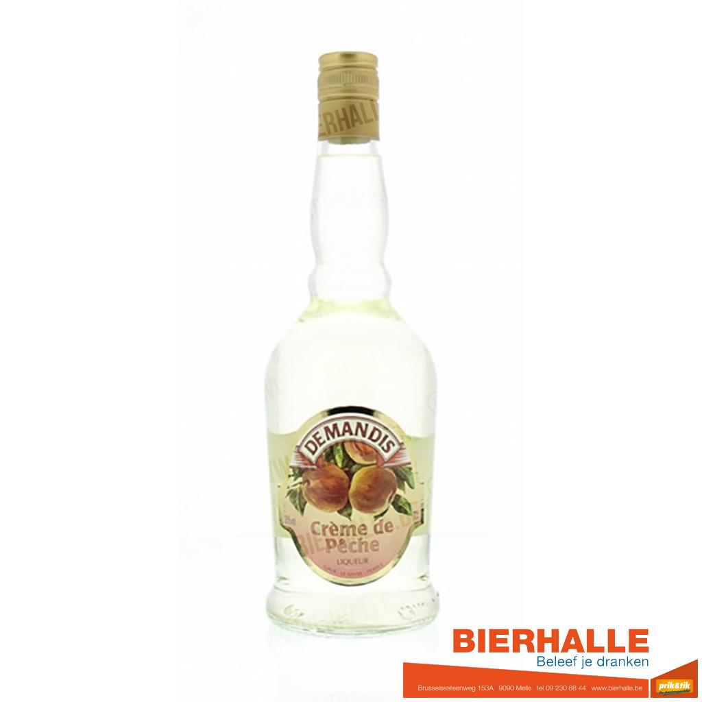 CREME DE PECHE DEMANDIS 70CL 18%