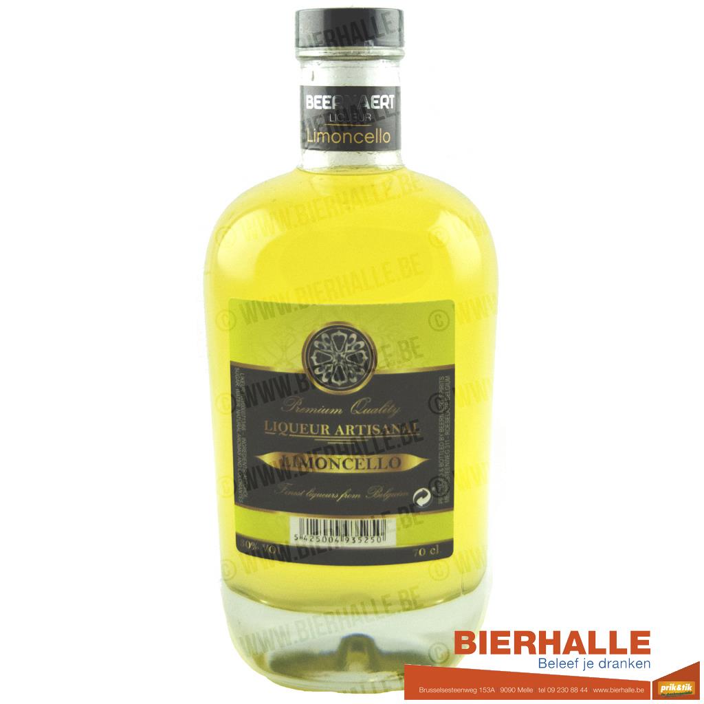 LIMONCELLO BEERNAERT 70CL 30%