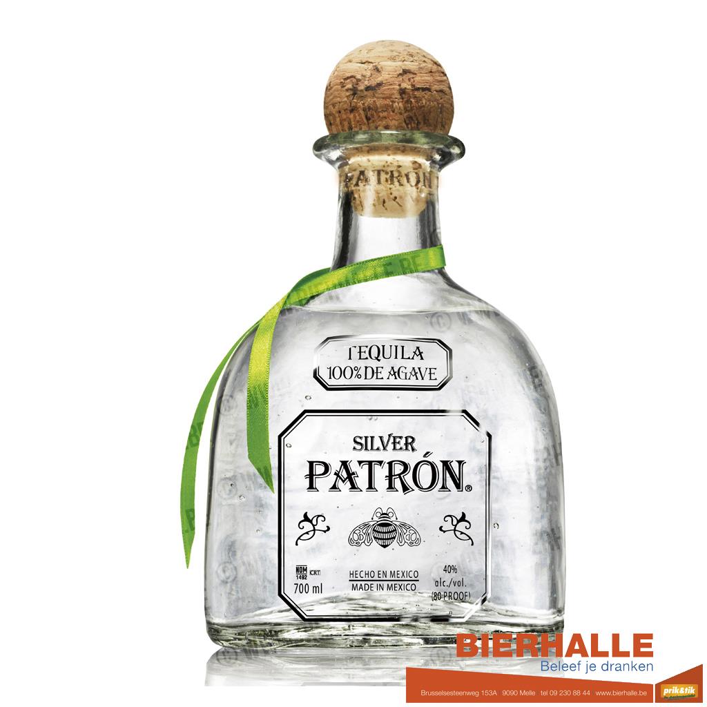 TEQUILA PATRON SILVER 70CL 40%