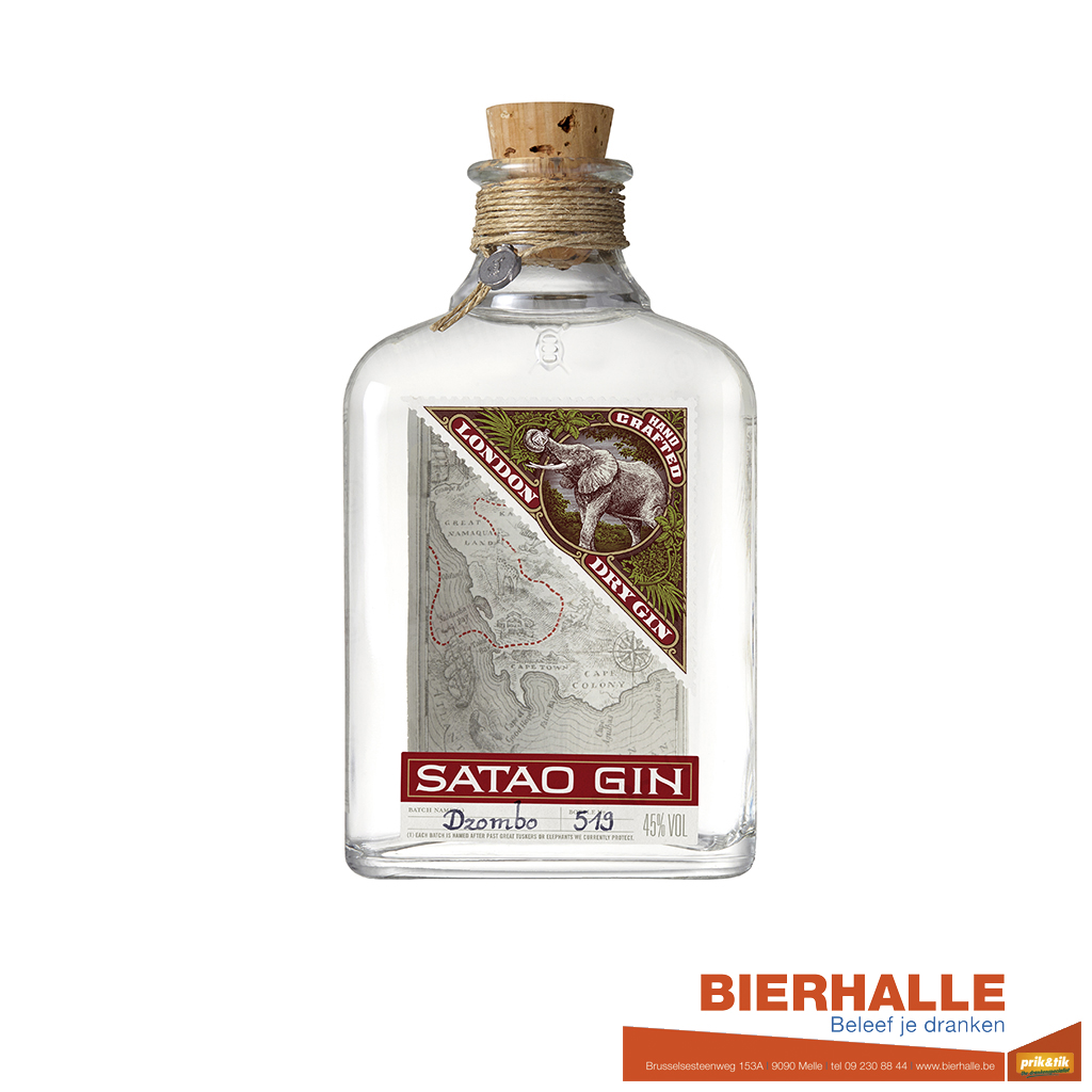 GIN ELEPHANT SATAO LONDON DRY 50CL 45%