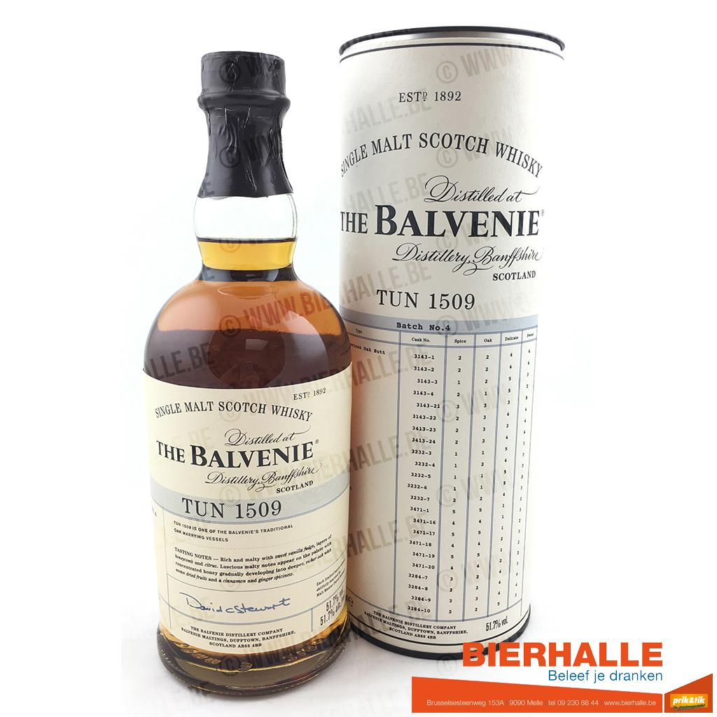 WHISKY BALVENIE TUN 1509 70CL*52.6%