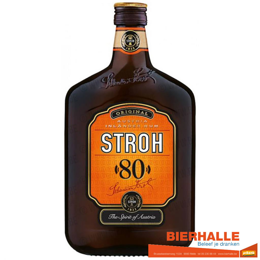 RUM STROH 80% 70CL