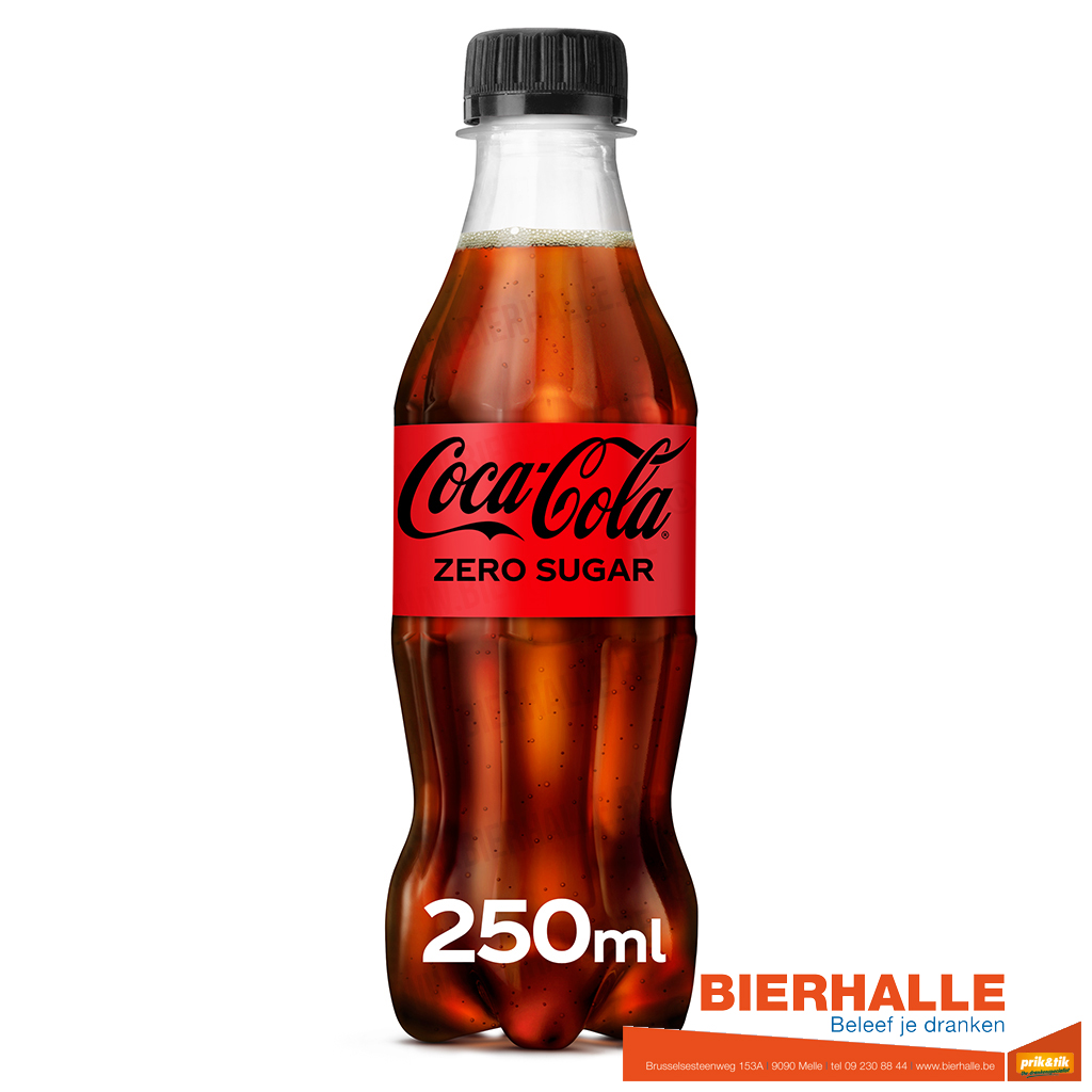 COKE ZERO 25CL PET