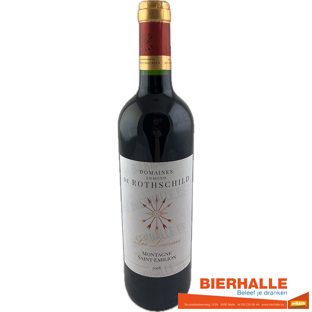 LES LAURIERS 75CL MONTAGNE ST EMILION 2018