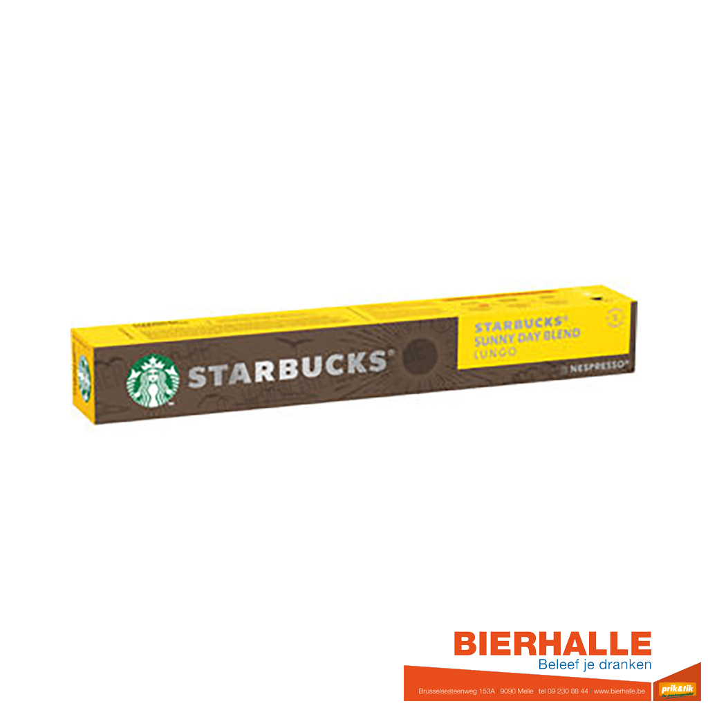 STARBUCKS NESPRESSO SUNNY DAY BLEND LUNGO 10CAPS