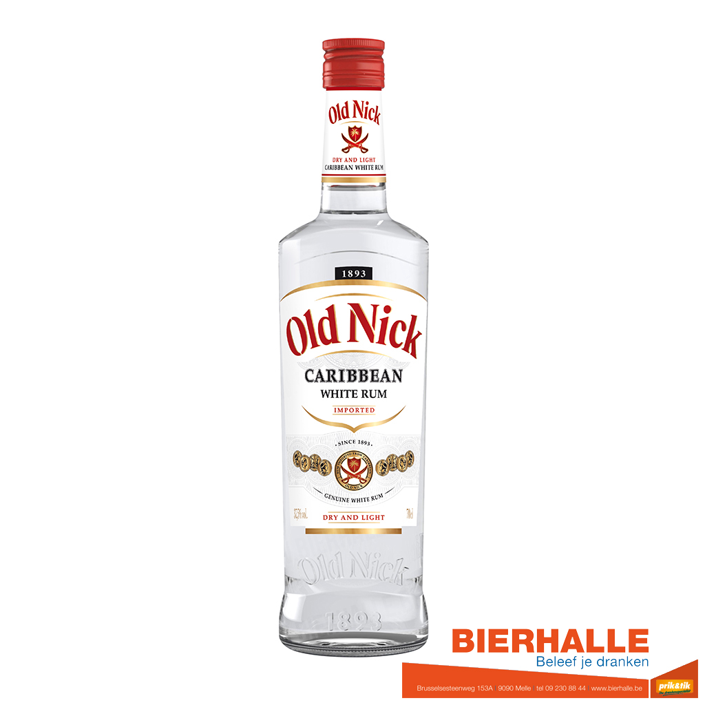 RUM OLD NICK 70CL 37.5% WHITE