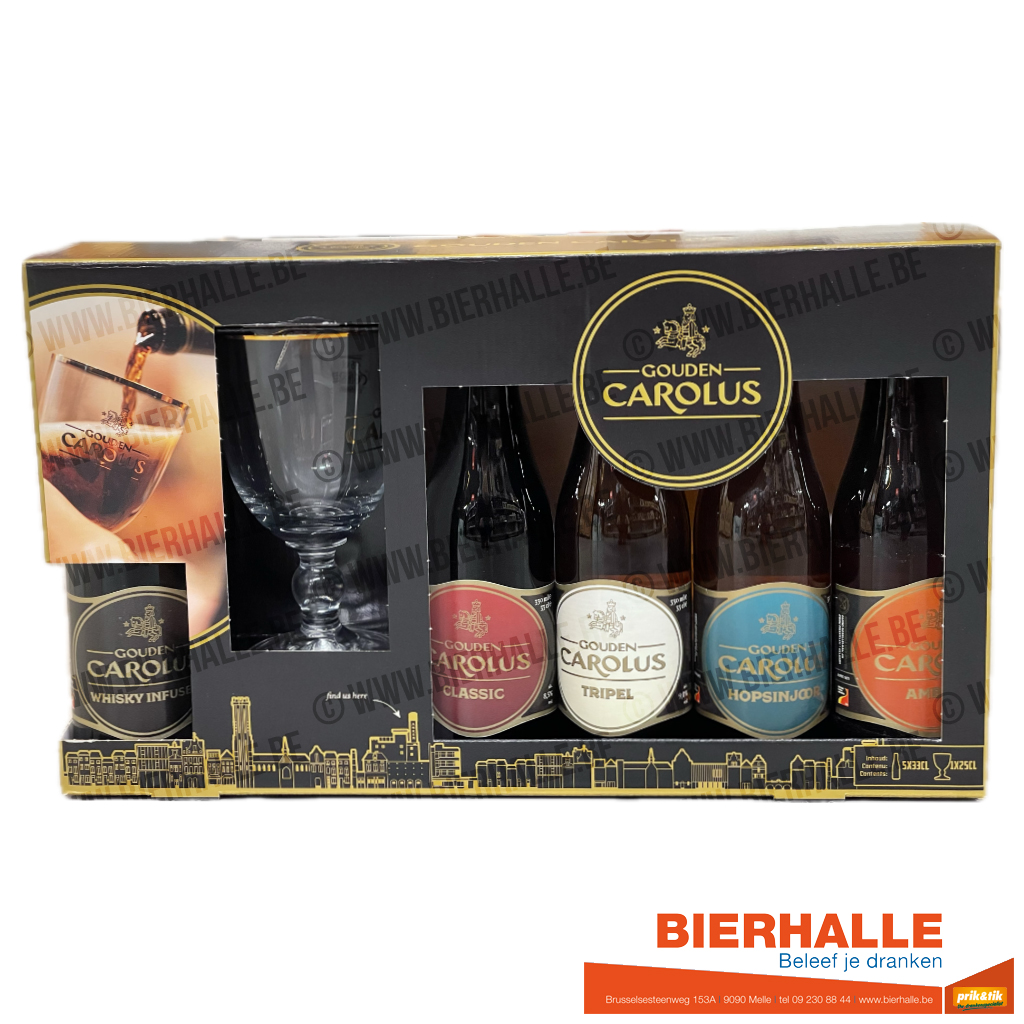 CAROLUS 33X5+GLAS *GIFT