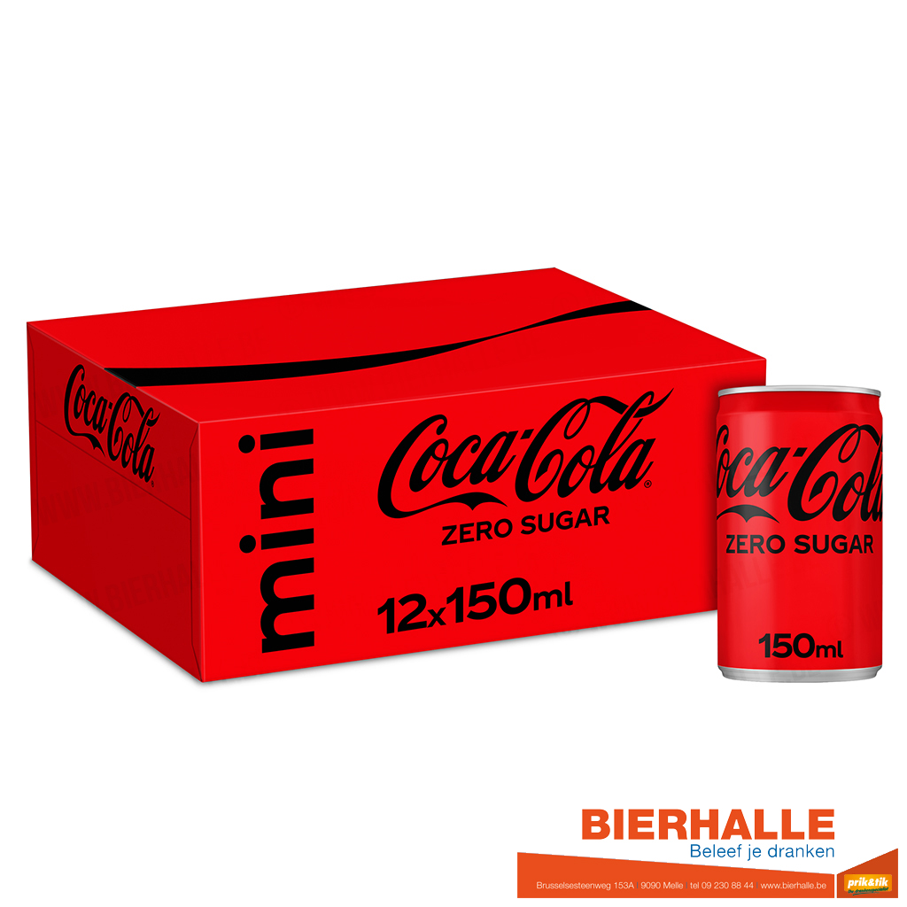 COKE ZERO 15CL BLIK