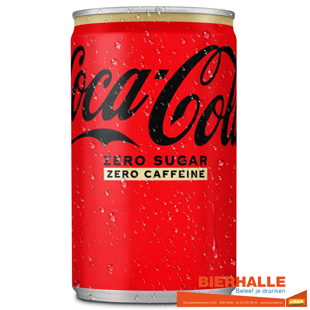 COKE ZERO CAFFEINE 15CL BLIK