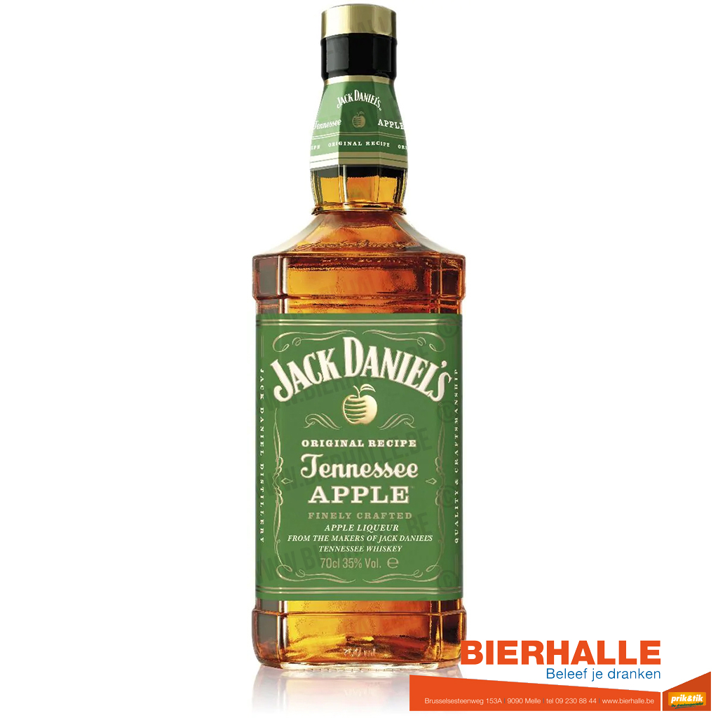 WHISKY JACK DANIELS APPLE 70CL 35%