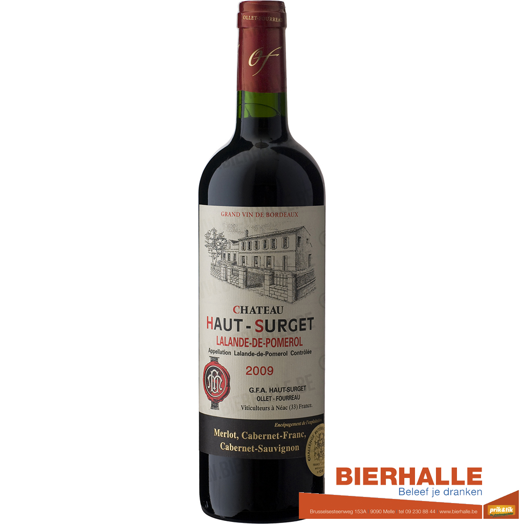 CHATEAU HAUT-SURGET 75CL *LALANDE DE POMEROL *2019