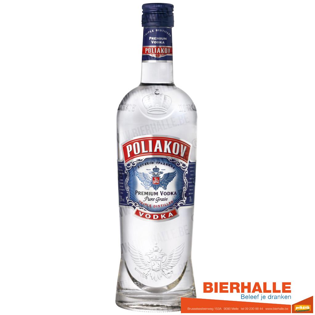VODKA POLIAKOV 70CL 37.5%