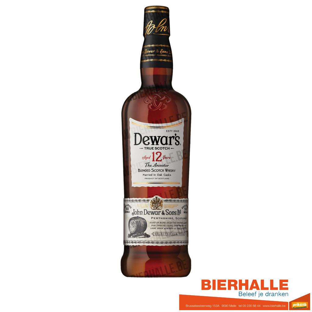 WHISKY DEWAR'S 12Y 70CL 40%